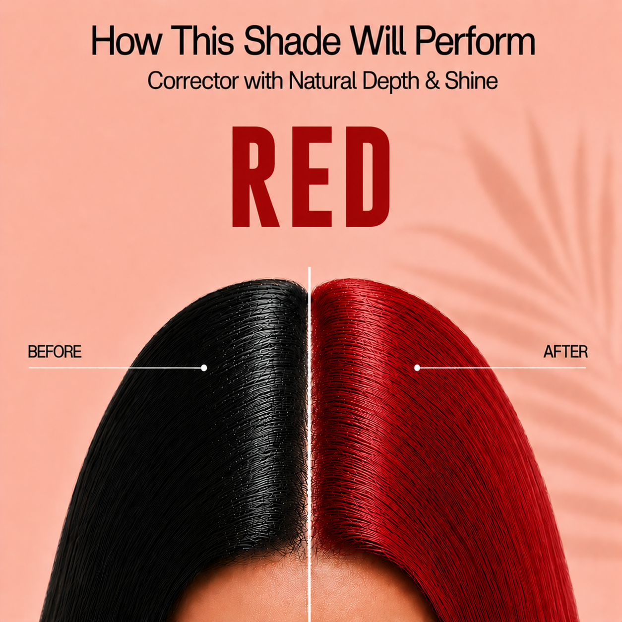 PROADS Professional Biotin Hair Color Red Corrector