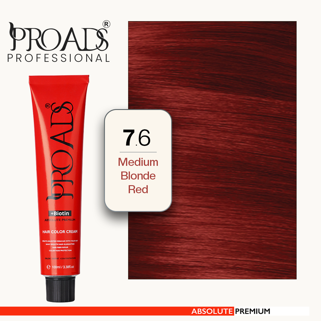 Proads Hair Color Cream 7.6 100 ml