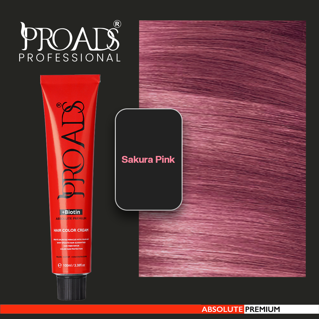 Proads Hair Color Cream Sakura Pink 100 ml