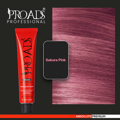 Proads Hair Color Cream Sakura Pink 100 ml