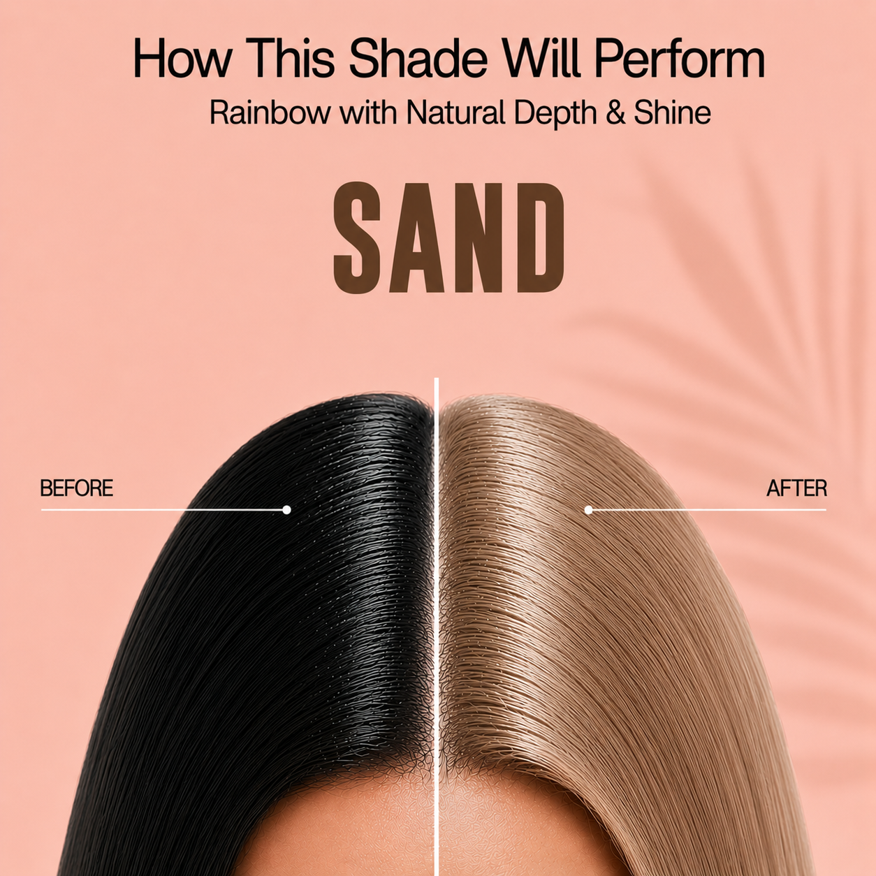 PROADS Professional Biotin Hair Color Sand