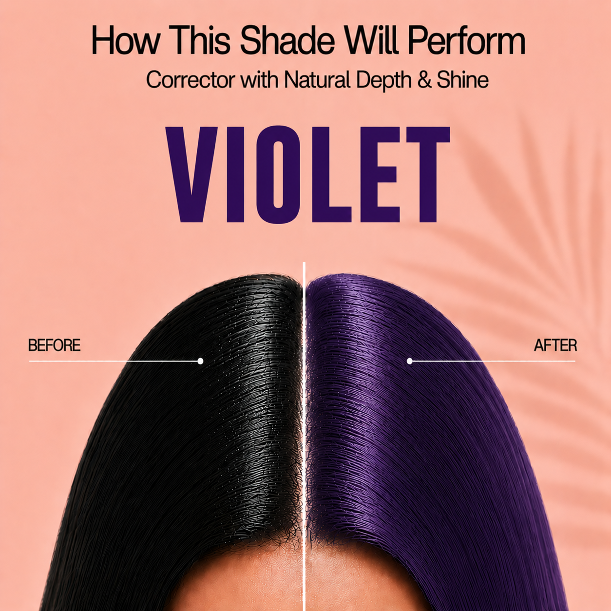 PROADS Professional Biotin Hair Color Violet Corrector