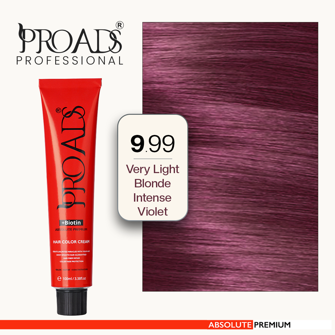 Proads Hair Color Cream 9.99 - 100 ml