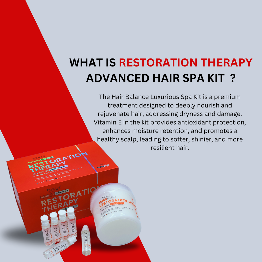 PROADS Restoration Therapy Advanced Hair Spa Kit