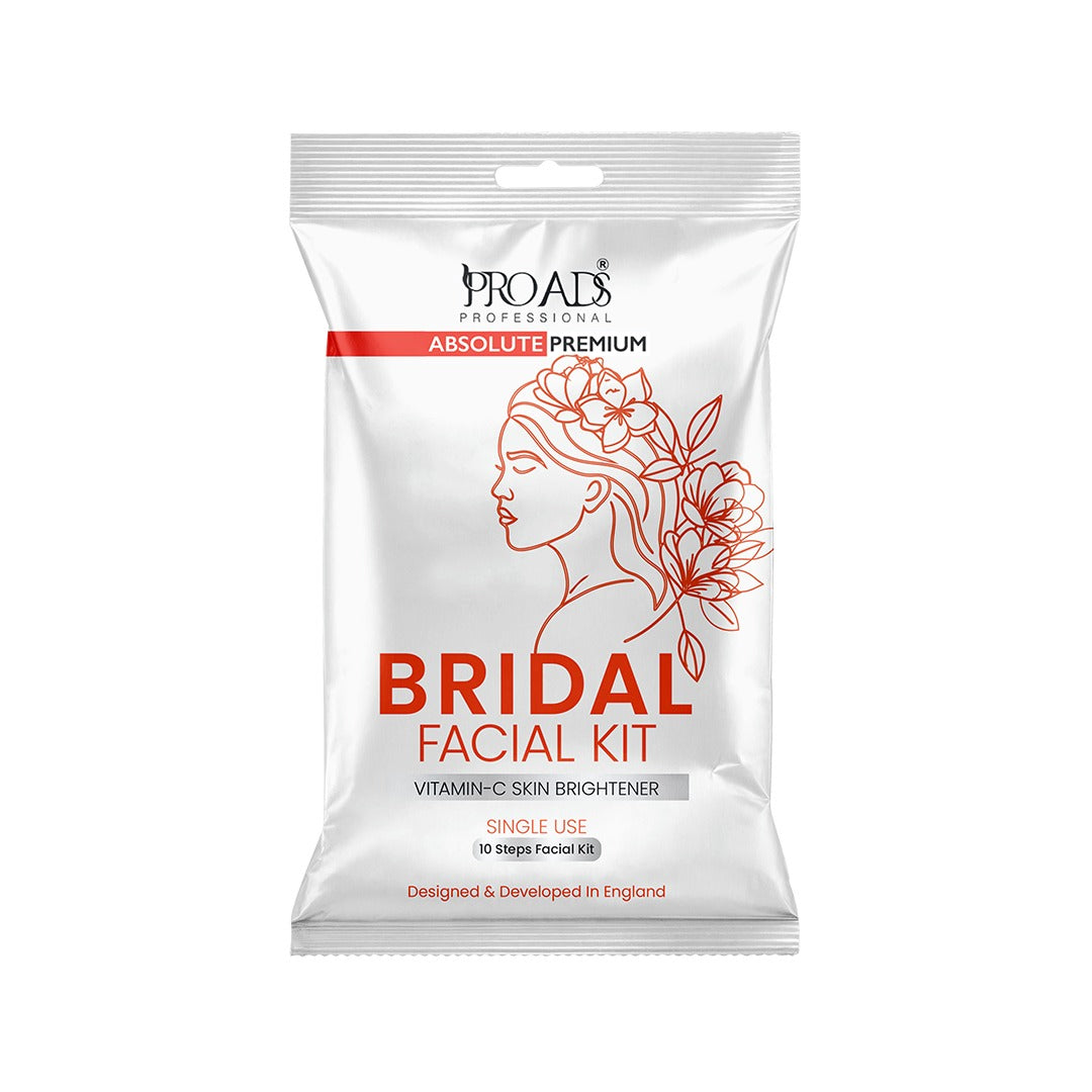 Proads Vitamin-C Skin Brightener (10 STEPS) - Bridal Facial Kit
