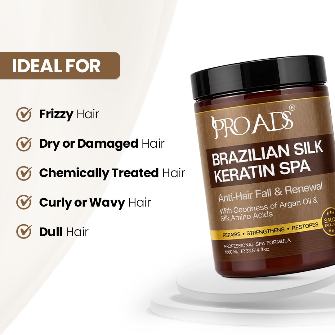 PROADS Brazilian Hair Spa 1000ML – Professional Salon Care