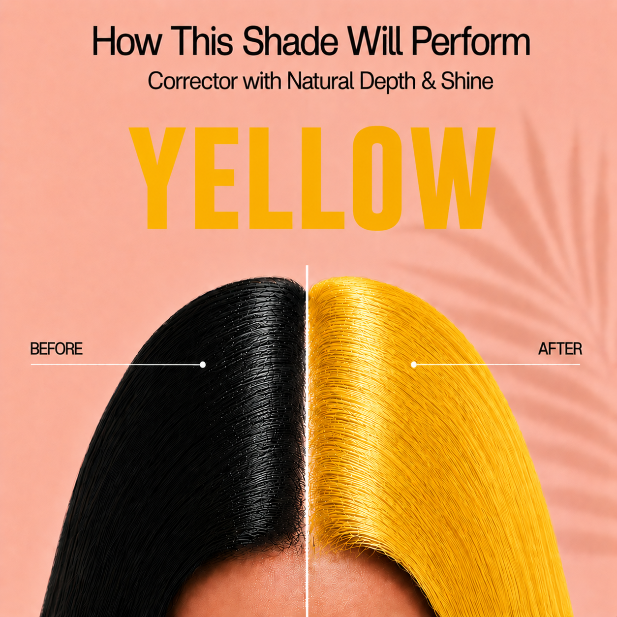PROADS Professional Biotin Hair Color Yellow Corrector