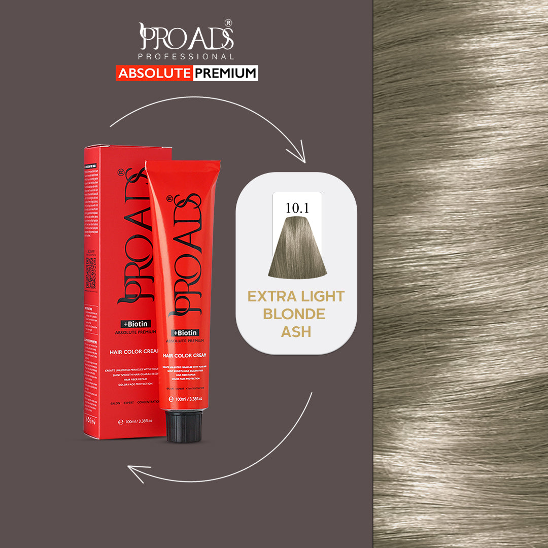 PROADS HAIR COLOR CREAM 10.1