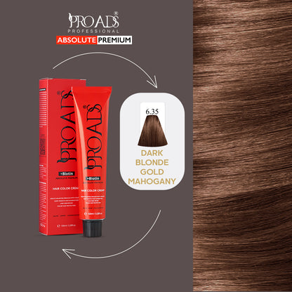 Proads Hair Color Cream 6.35 100 ml