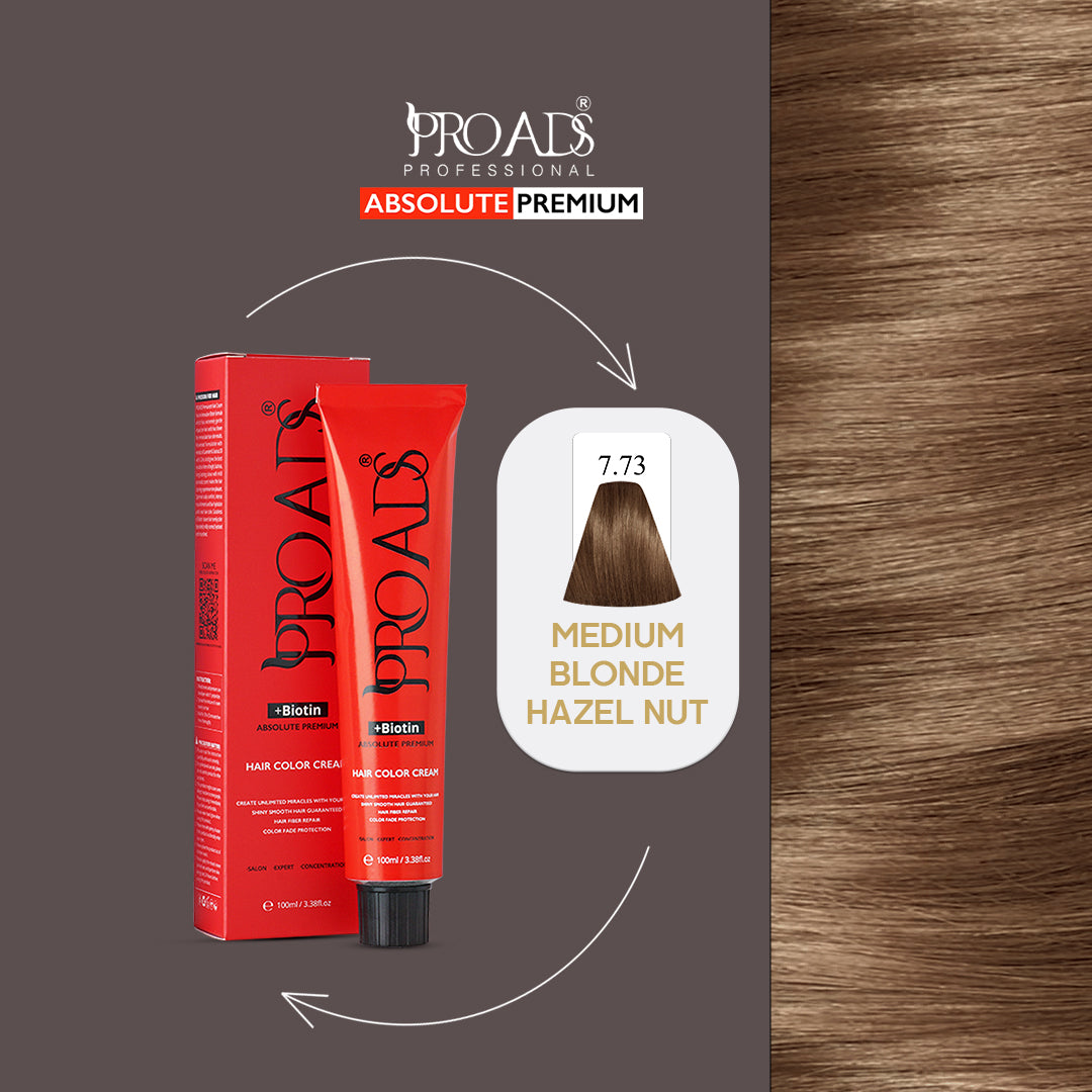 Proads Hair Color Cream 7.73 - 100 ml