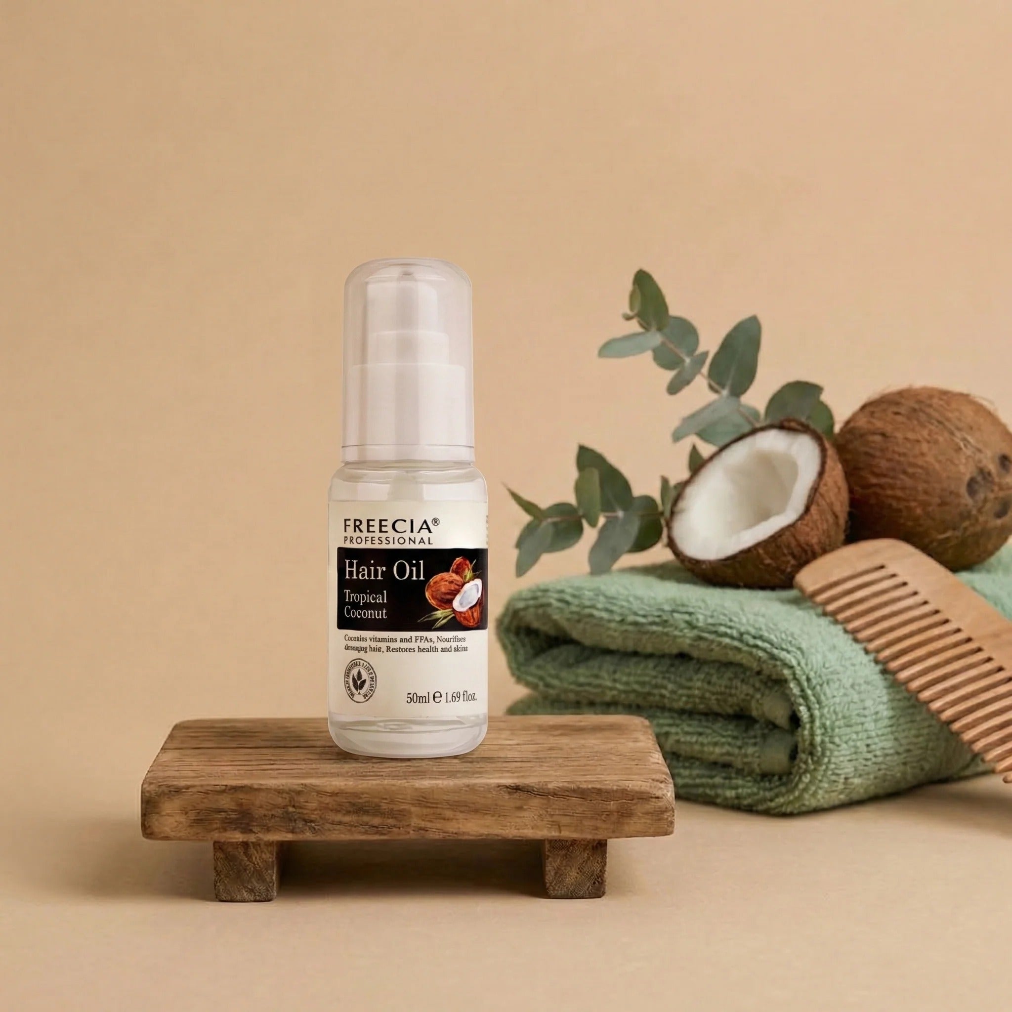 Freecia Tropical Coconut Hair Oil Serum - 50 ml
