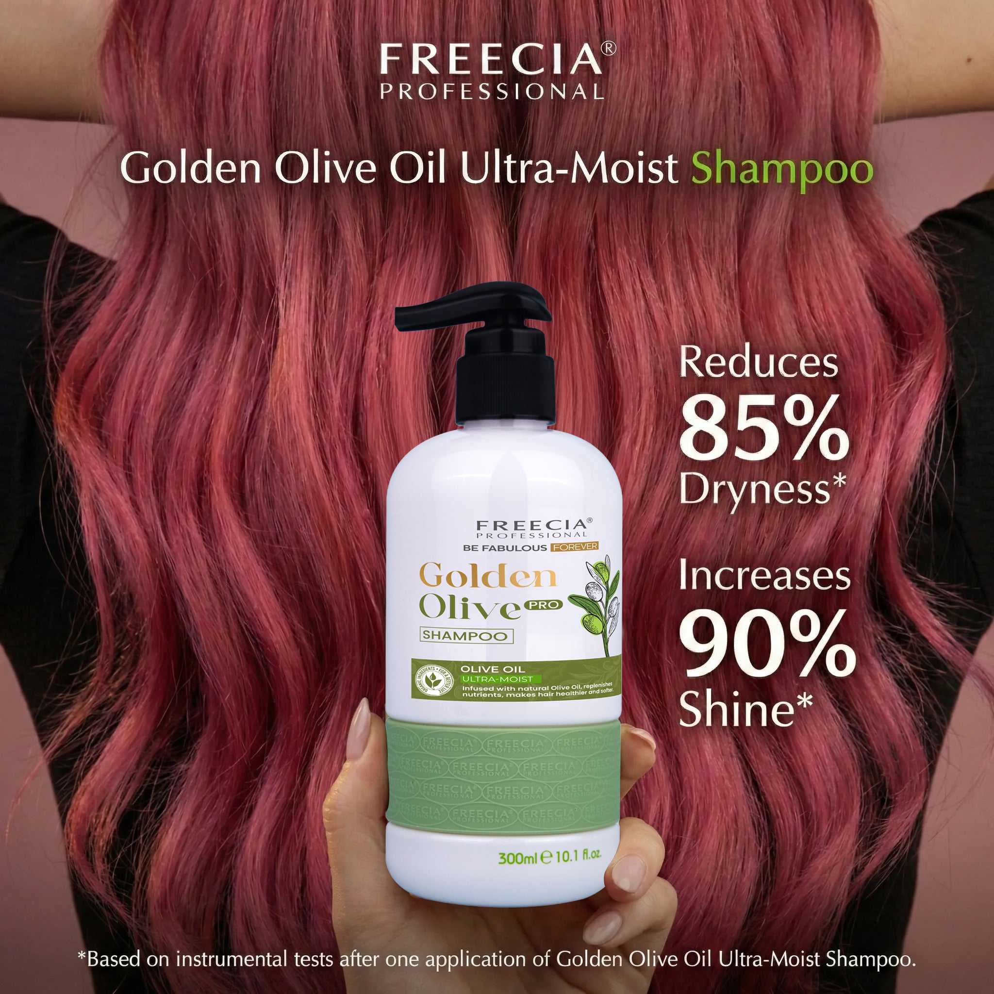 Freecia Golden Olive Ultra – Moist Shampoo - 300 & 1000 ML