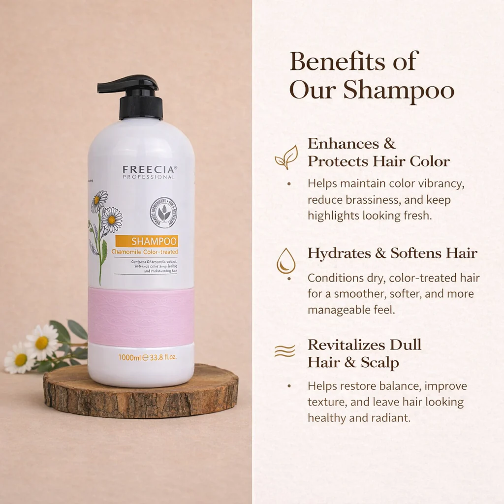 Freecia Chamomile Color Treated Shampoo - 300 ml