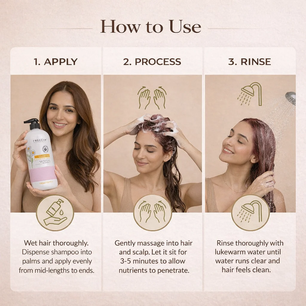 Freecia Chamomile Color Treated Shampoo - 300 ml