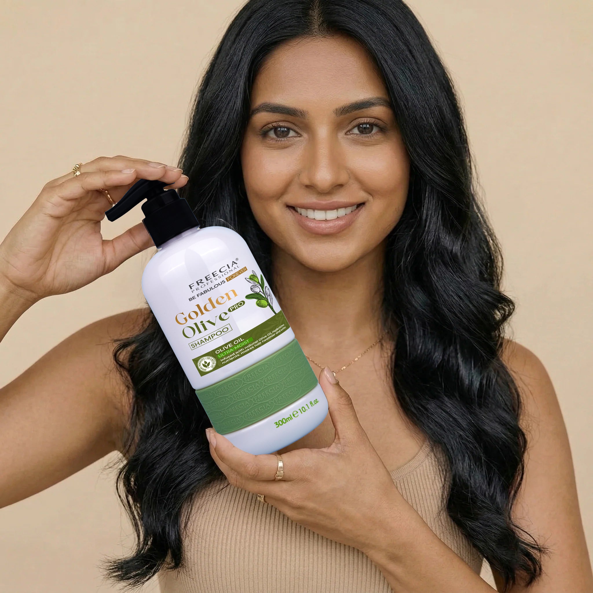 Freecia Golden Olive Ultra – Moist Shampoo - 300 & 1000 ML