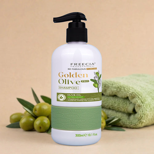 Freecia Golden Olive Ultra – Moist Shampoo - 300 & 1000 ML