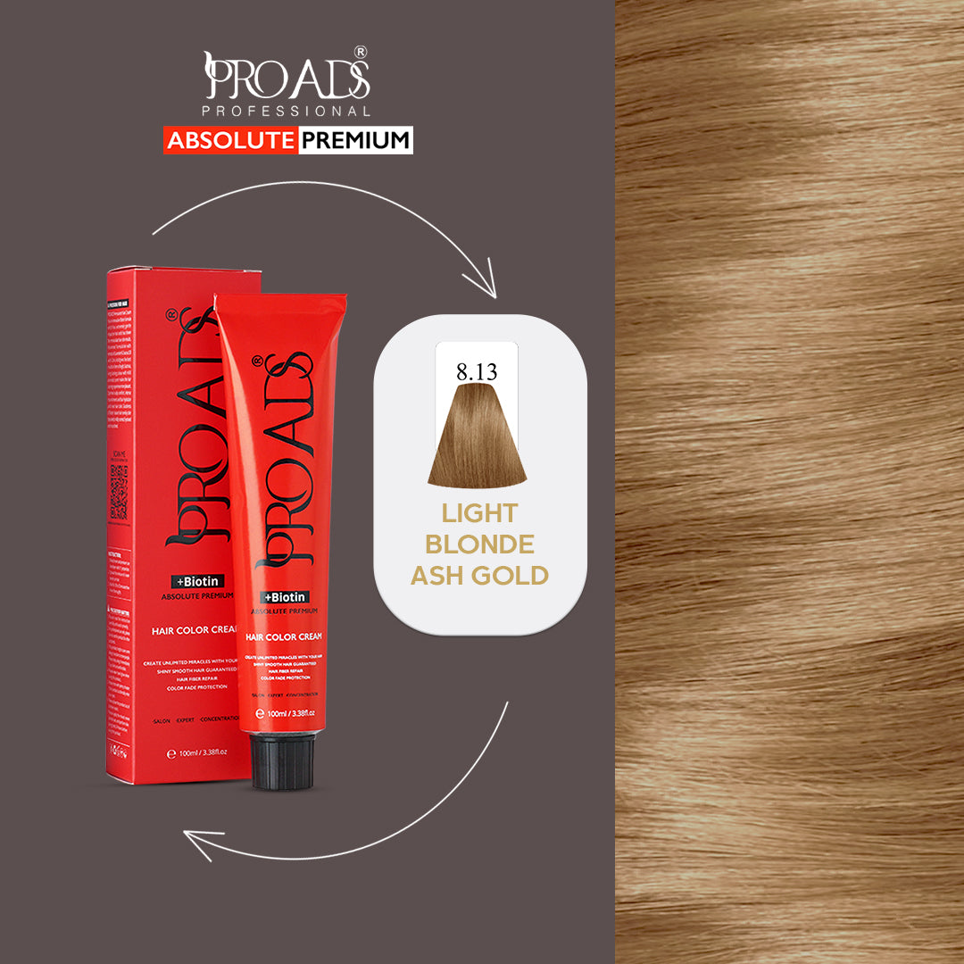 PROADS HAIR COLOR CREAM 8.13 100 ml