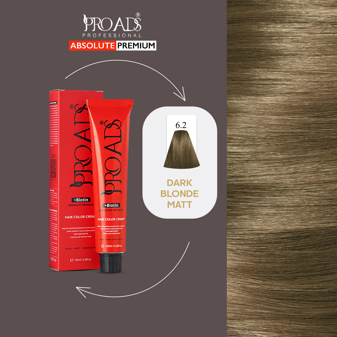 PROADS HAIR COLOR CREAM 6.2