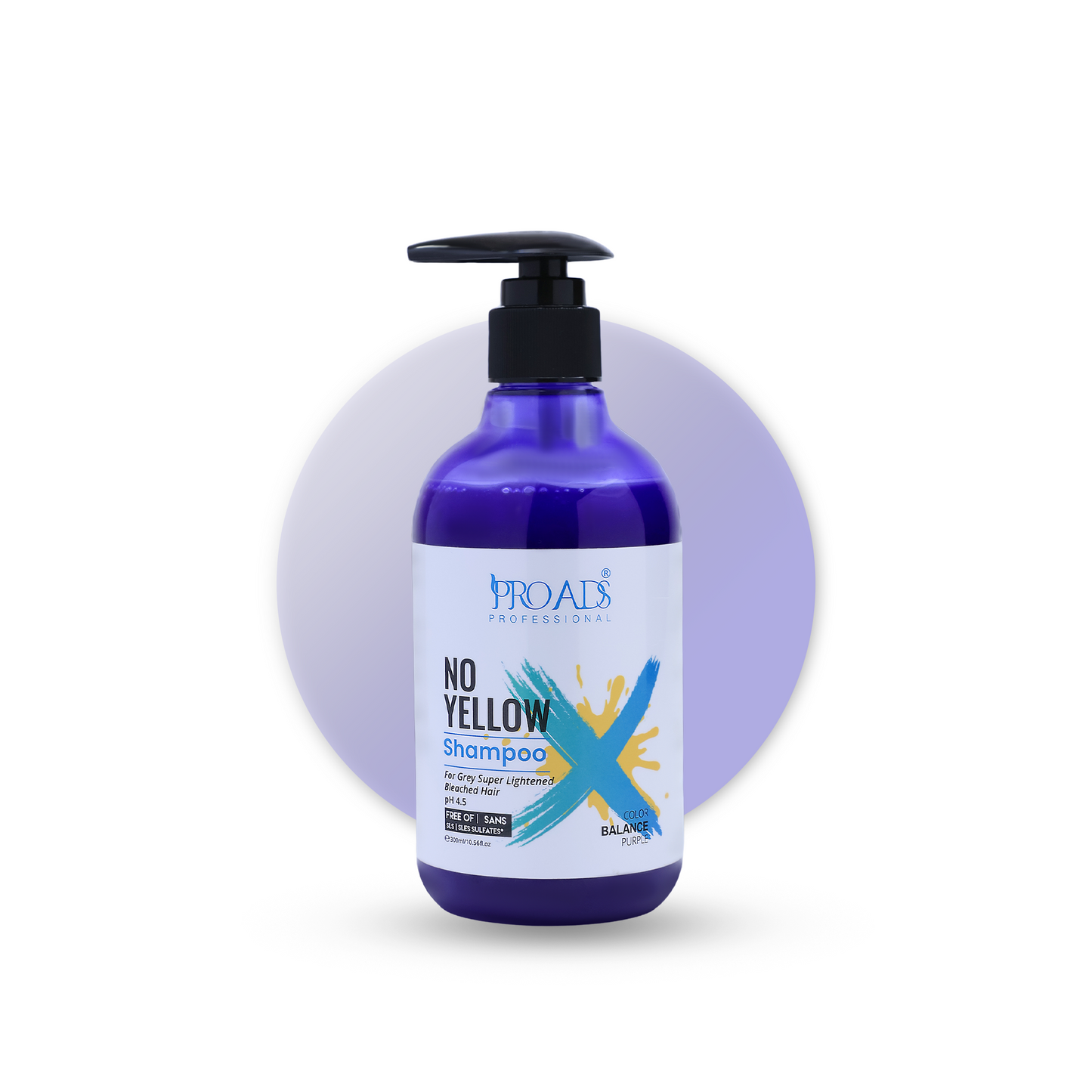 Proads Professional No Yellow Shampoo - 300 ml