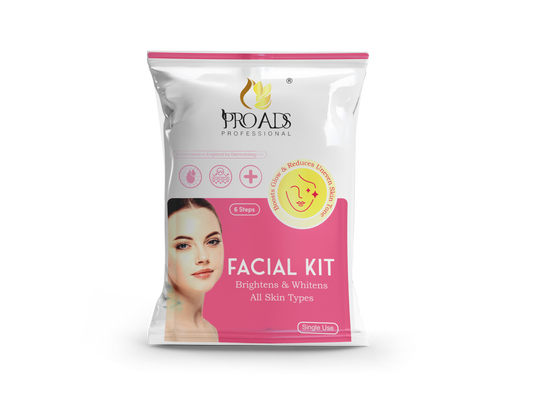 PROADS  BRIGHTEN & WHITENS FACIAL KIT (6-STEPS)