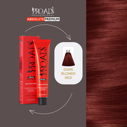 PROADS HAIR COLOR CREAM 6.6 100 ml