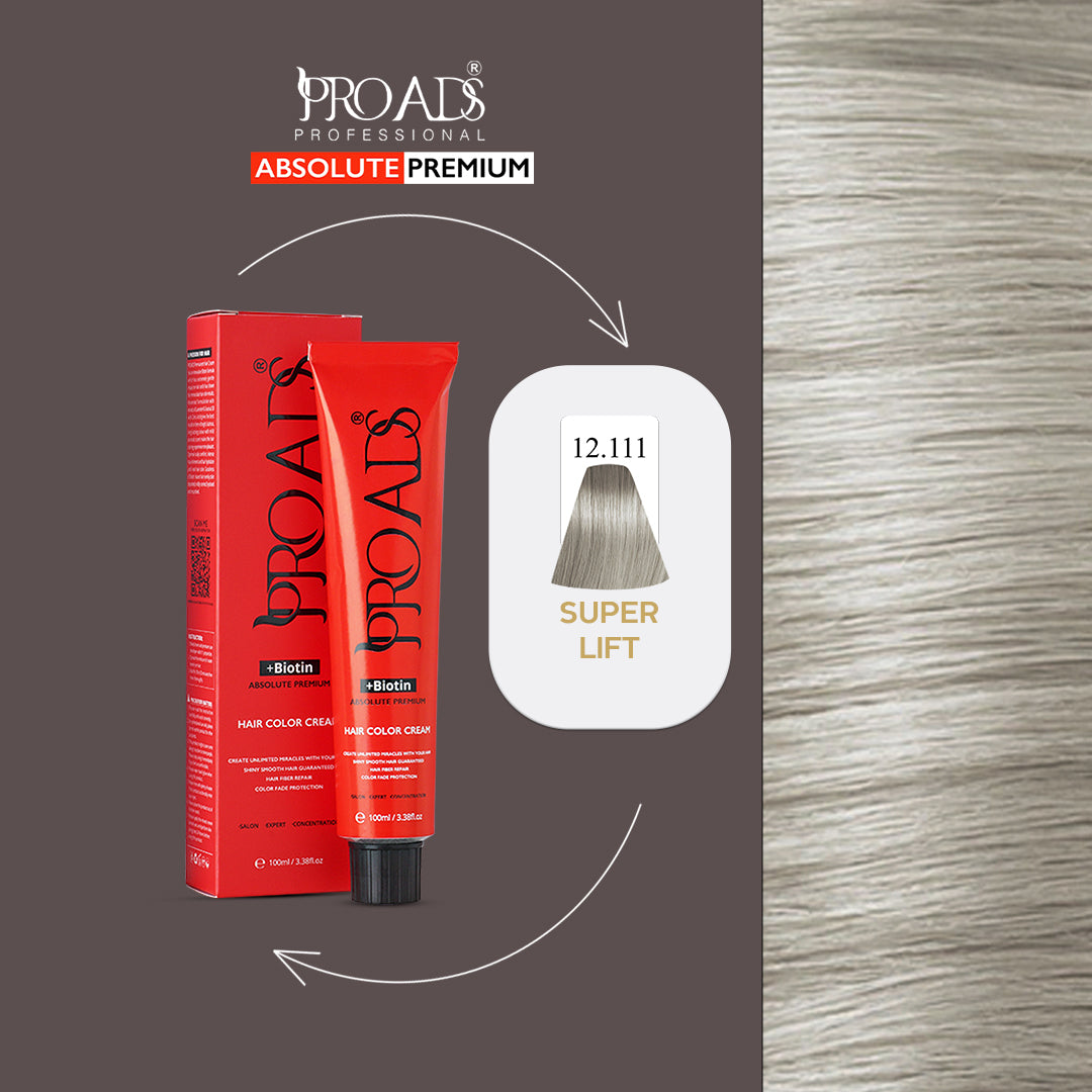 PROADS HAIR COLOR CREAM 12.111